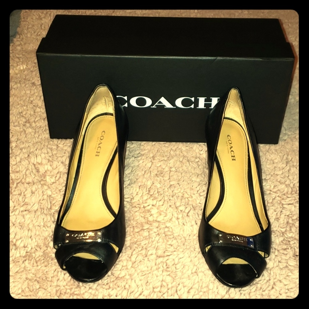 Coach wedges